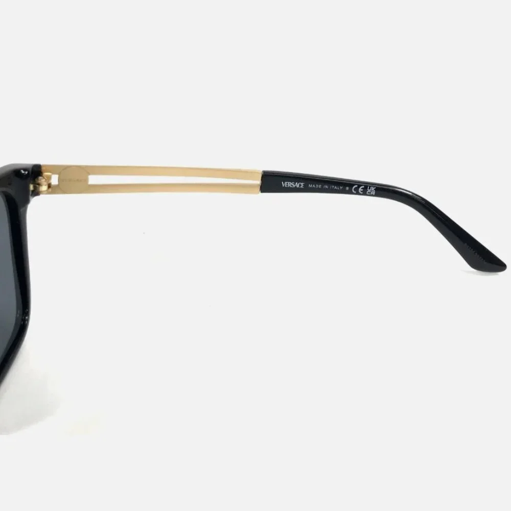 Versace Black Logo Frames 58mm Unisex Sunglasses